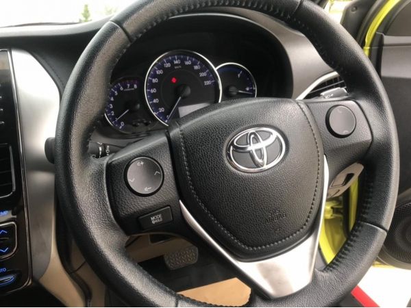 Toyota Yaris 1.2 G Hatchback ปี2018 รุ่นTop เกียร์ออโต้ รถบ้าน ไมล์น้อย สภาพดีมาก รูปที่ 6